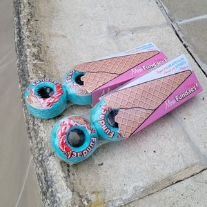 Moxi Fundae rollerskate wheels (set of 8)